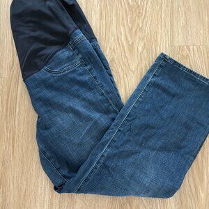 J Crew Size 27 Wide Leg Maternity Jeans